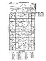 Plattsmouth Township West, Four Mile Creek, Cass County 1963 Published by Standard Atlas Co